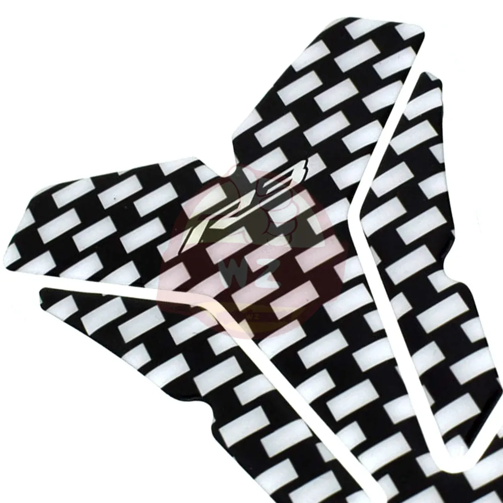 

ForYamaha YZF R1 R3 R6 new motorcycle 3D fuel tank fish bone decorative stickers fuel tank stickers