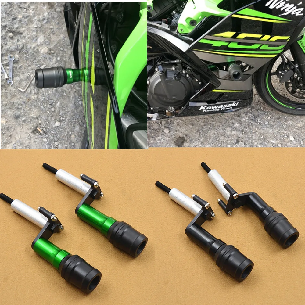 Слайдеры рамы слайдера для KAWASAKI NINJA400 NINJA 400 250 Z400 Z 2018 2019 защитная крышка двигателя