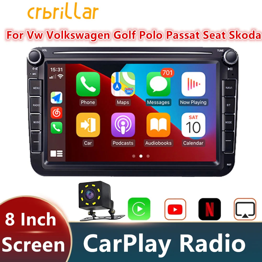 Автомобильный мультимедийный плеер проигрыватель на Android с экраном 8 дюймов для