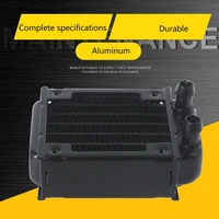 water cooling computer radiator 6 pipe aluminum heat exchanger liquid cooling heat sink for cpu pc water cool system