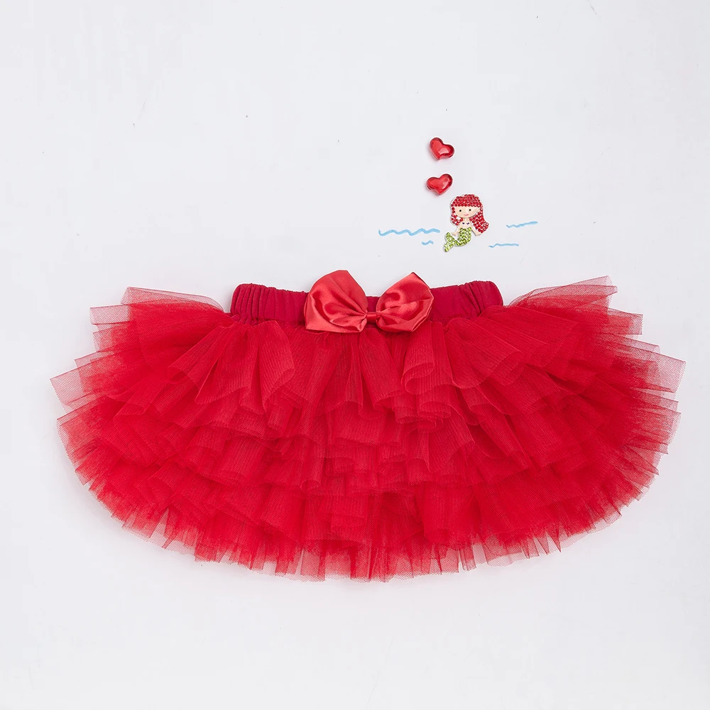 Одежда для новорожденных девочек на день рождения Юбка пачка с надписью Love