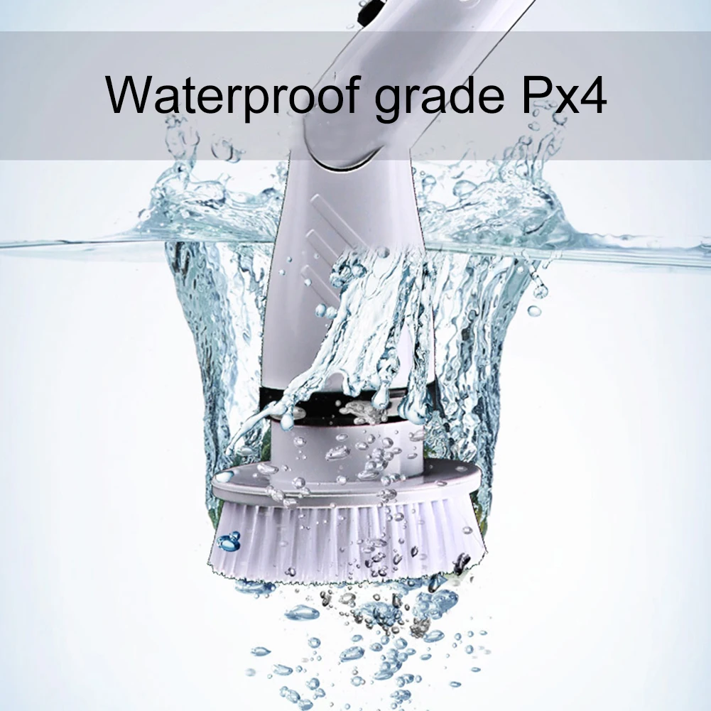 electric cleaning turbo scrub brush waterproof cleaner charging rotating scrubber cleaning brush bathroom cleaning tools set free global shipping