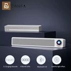 Настольный компьютер Youpin BINNIFA, Bluetooth-колонка с двумя динамиками, игровая широковещательный микрофон-гарнитура, Внешняя гарнитура с световым эффектом
