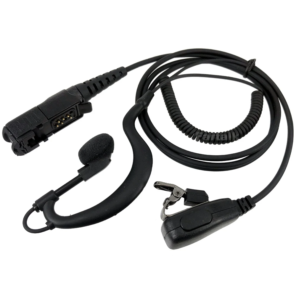 Гарнитура с микрофоном для Motorola Radio DP2400 DP2600 XiR P6600 P6608 P6620 E8600 MTP3150 MTP3500 двухсторонняя