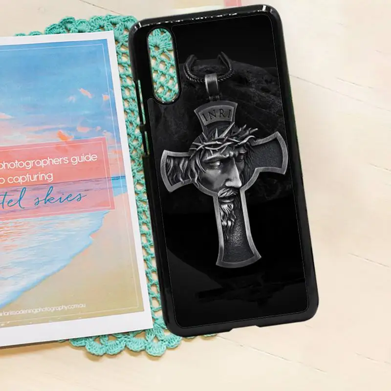 

Divine Mercy Jesus Cross Phone Case PC for iPhone 11 12 pro XS MAX 8 7 6 6S Plus X 5S SE 2020 XR