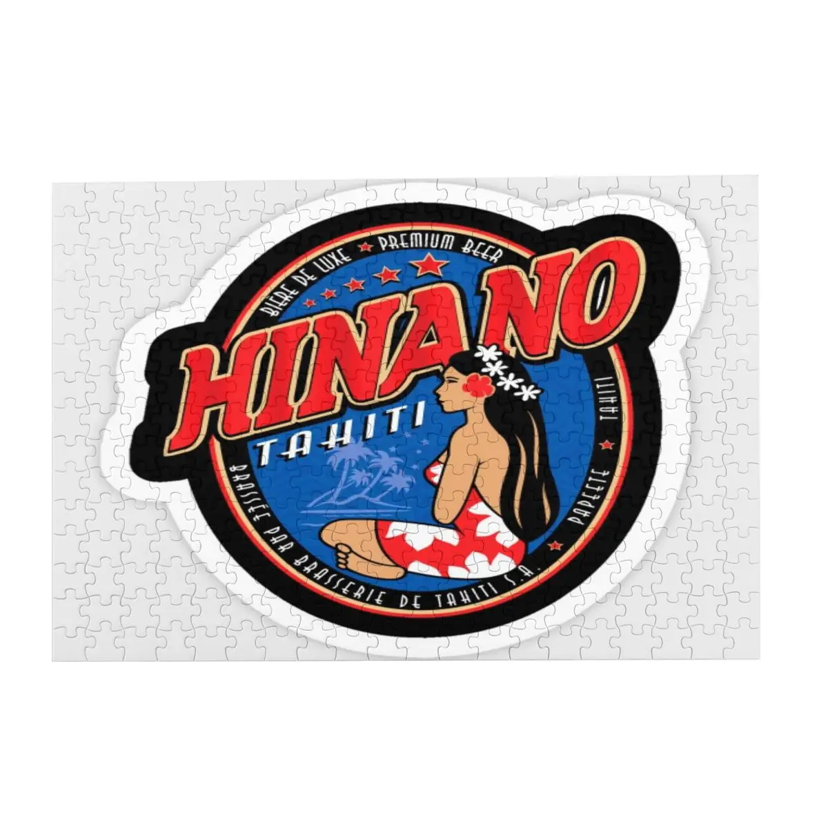 Безопасный Персонализированный Деревянный 3D пазл головоломка с кристаллами Hinano