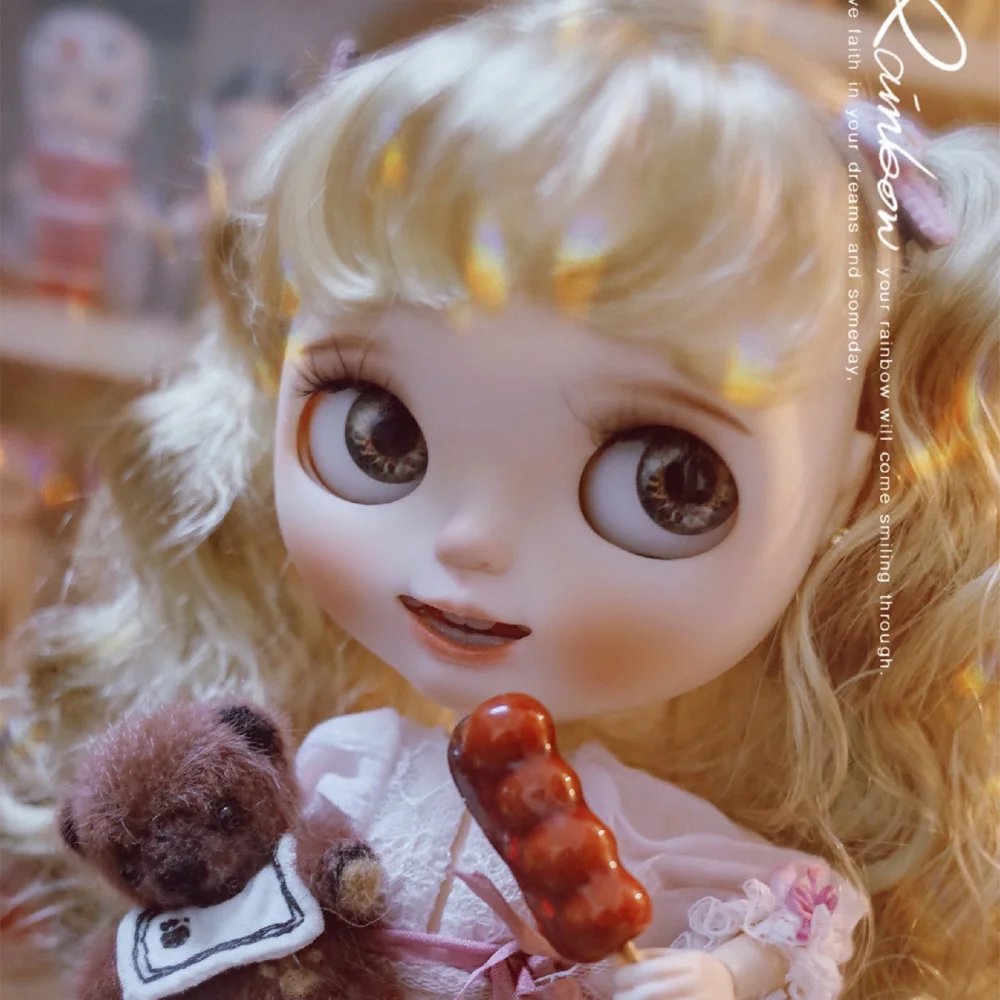 Кукла Blyth NBL 1/6 BJD с индивидуальным лицом большими глазами шарнирная кукла со