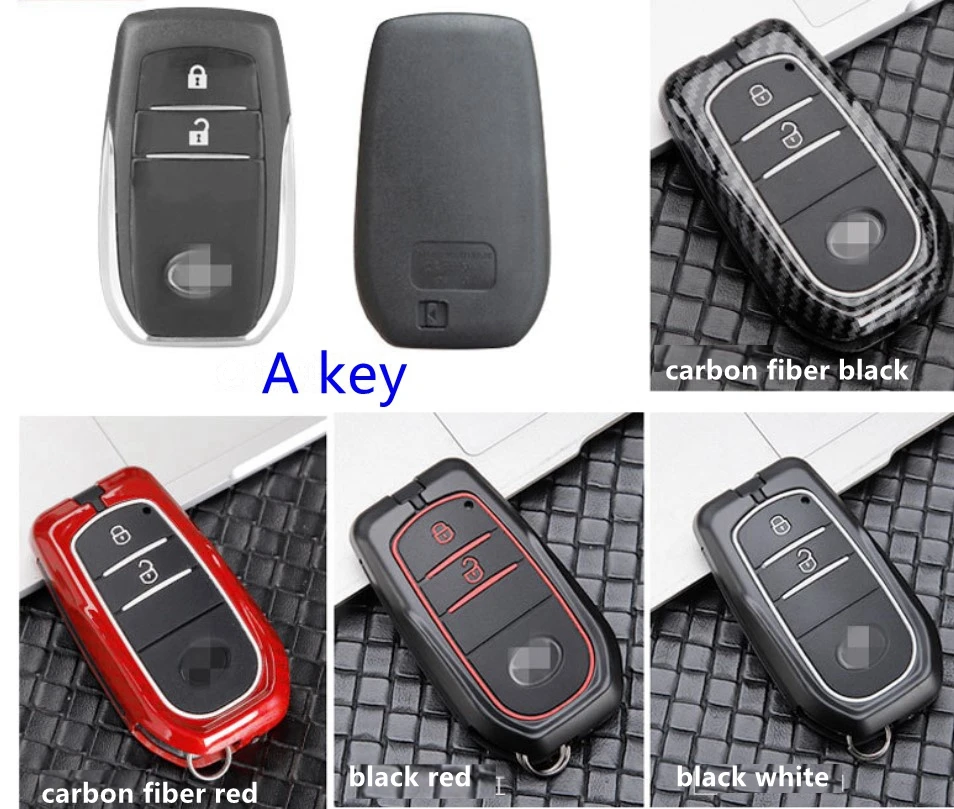 Автомобильные аксессуары чехол для ключей Toyota Land Cruiser Prado Alphard RAV4 Highlander Corolla Smart