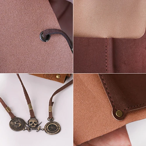 Сумки для карандашей Ретро Пиратская Карта сокровищ свернутый из искусственной