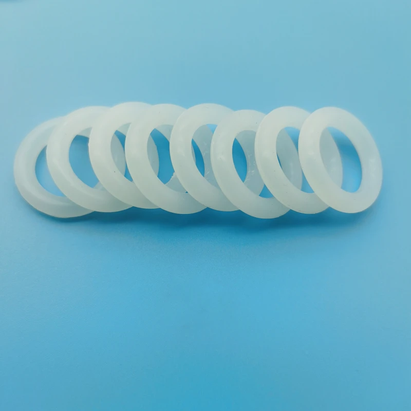 Уплотнительное кольцо VMQ 100 шт. уплотнительная прокладка толщина CS1.5 OD 5 ~ 45 мм