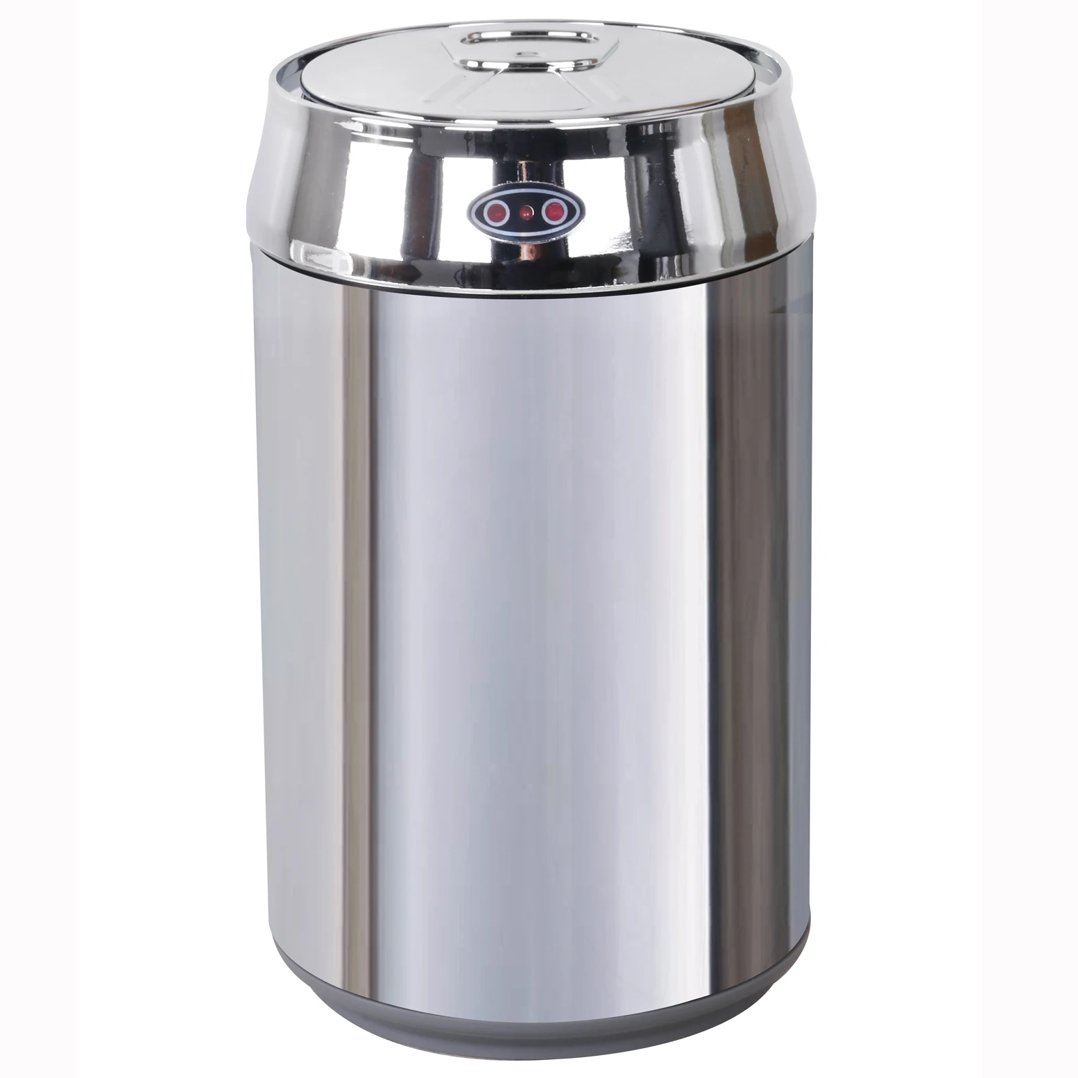

2L Mini Auto Open Close Waste Bin Sensor Garbage Can No Touch Trash Can Stainless Steel with Inner Bucket