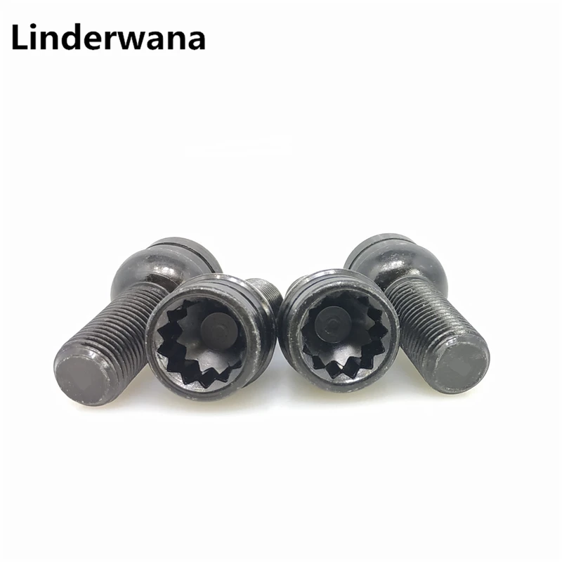 1 комплект M14 * 5 Болт замка колеса шины противоугонных винтов гайка для Mercedes Benz W176