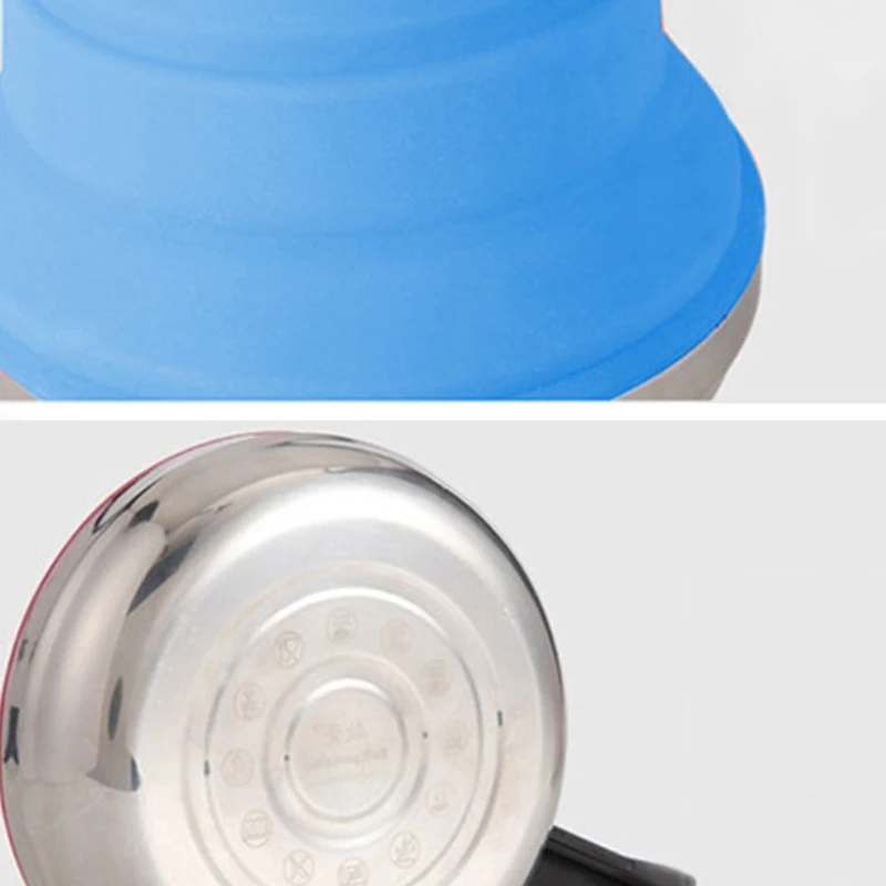 Портативный складной силиконовый чайник для воды 1 2л водонагреватель кемпинга