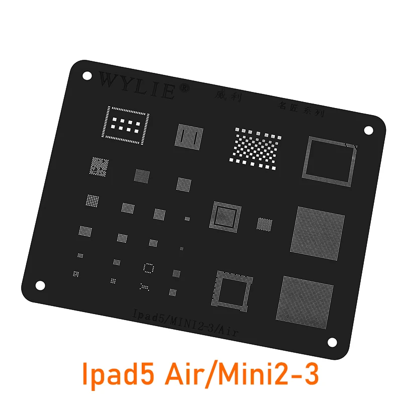 Трафарет Wylie BGA для реболлинга IPAD 5 Air A1474 Mini 2 3 центральный процессор ОЗУ Wi Fi Nand