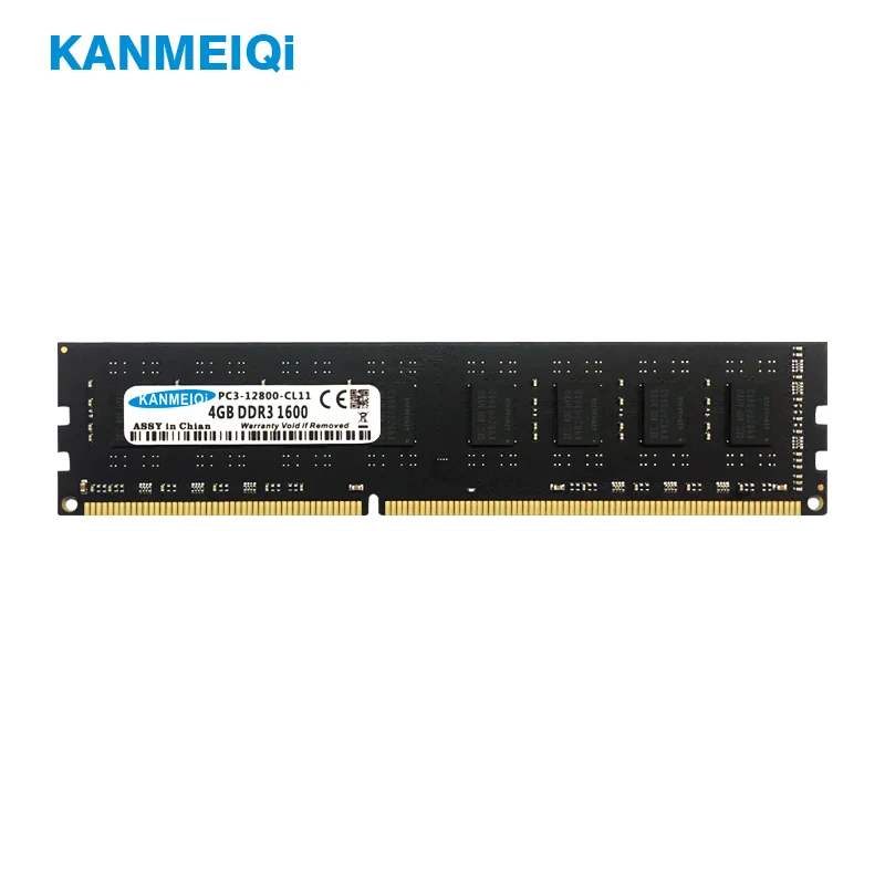 KANMEIQi DDR3 2GB 4GB 8GB 1333mhz 1600MHz PC3 Memory RAM Module Computer Desktop 240pin 1.5V dimm Memoria New