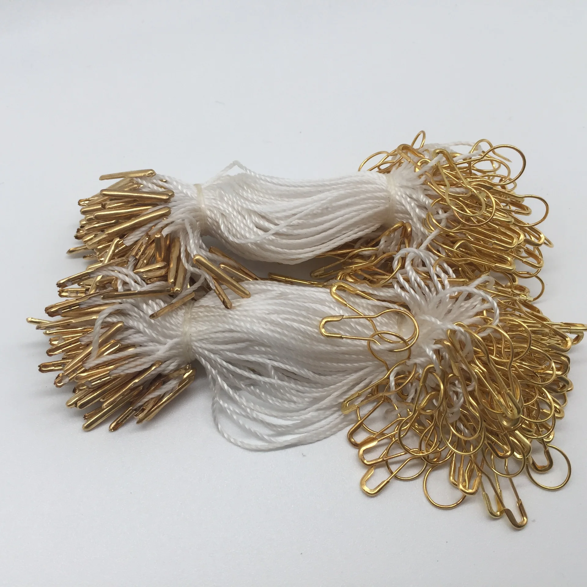 500 шт. медные Зазубренные шнуры с защитной булавкой бирка для билетов поворотная