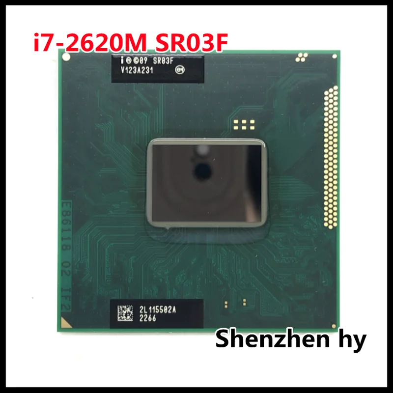 

i7-2620M i7 2620M SR03F 2.7 GHz CPU Processor 4M 35W Socket G2 / rPGA988B