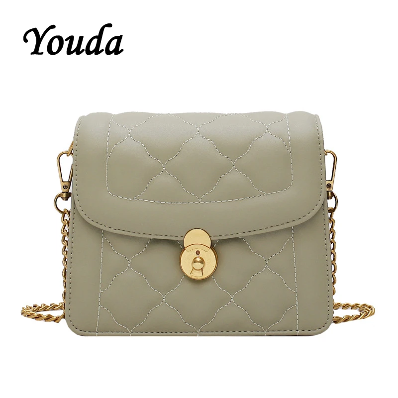 Youda модная простая оригинальная сумка через плечо ретро классическая милая на