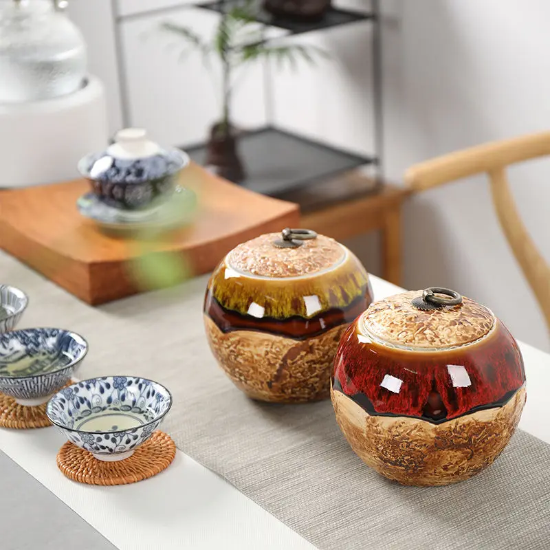 Качественные чайные банки Celadon герметичная коробка для хранения ретро чайная