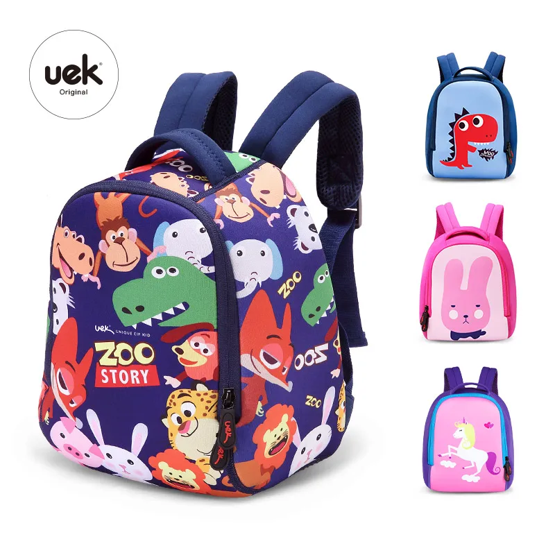 Uek детей дошкольного возраста школьные сумки для мальчиков и девочек стильная