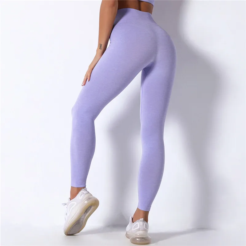 Бесшовные Леггинсы Rooftrellen из 10% спандекса женские спортивные для фитнеса