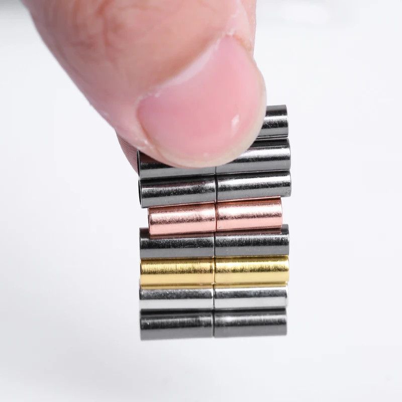 10pcs/Lot Copper Magnetic Clasps Leather Cord Bracelet Closure Connectors For Jewelry Making Supplies | Украшения и аксессуары