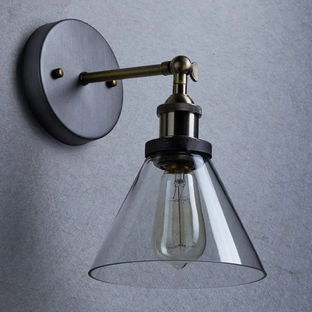 Настенный светильник в скандинавском стиле ретро индастриал бра лофт для