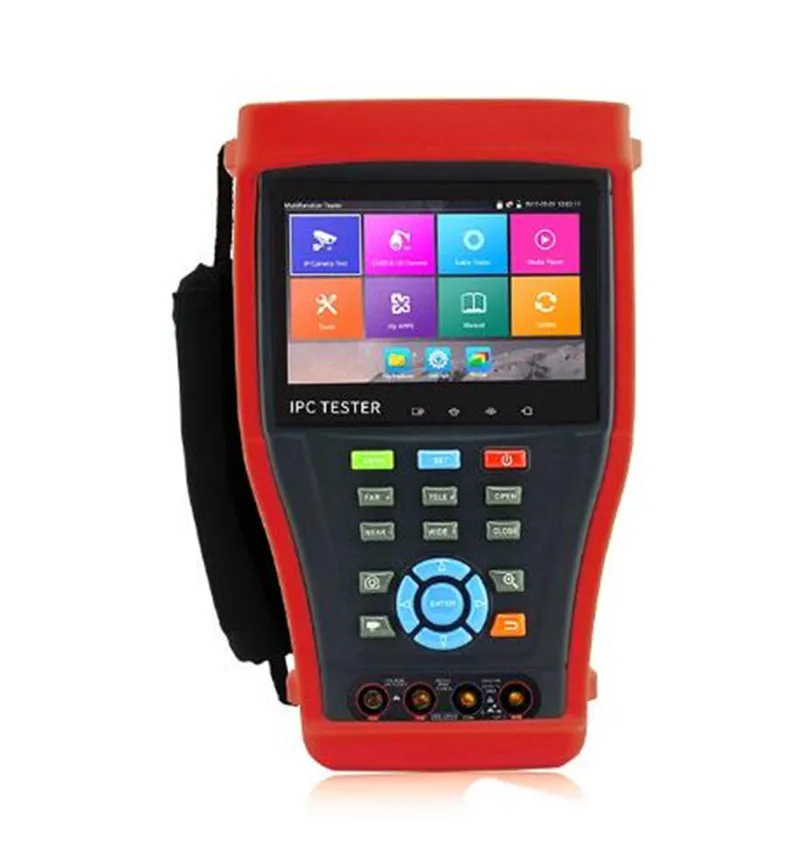 Тестер IP-камеры IPC4300 Plus цифровой мультиметр для CCTV 8 Мп TVI CVI 5 МП AHD SDI H.265 4K |