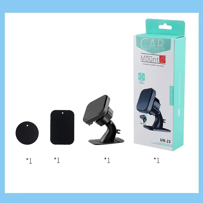 

Pohiks Car Mobile Phone Mount Holder Dashboard 360 Degree Rotation Mounting Cellphone Magnet Mount 360 Rotation Holder in Car