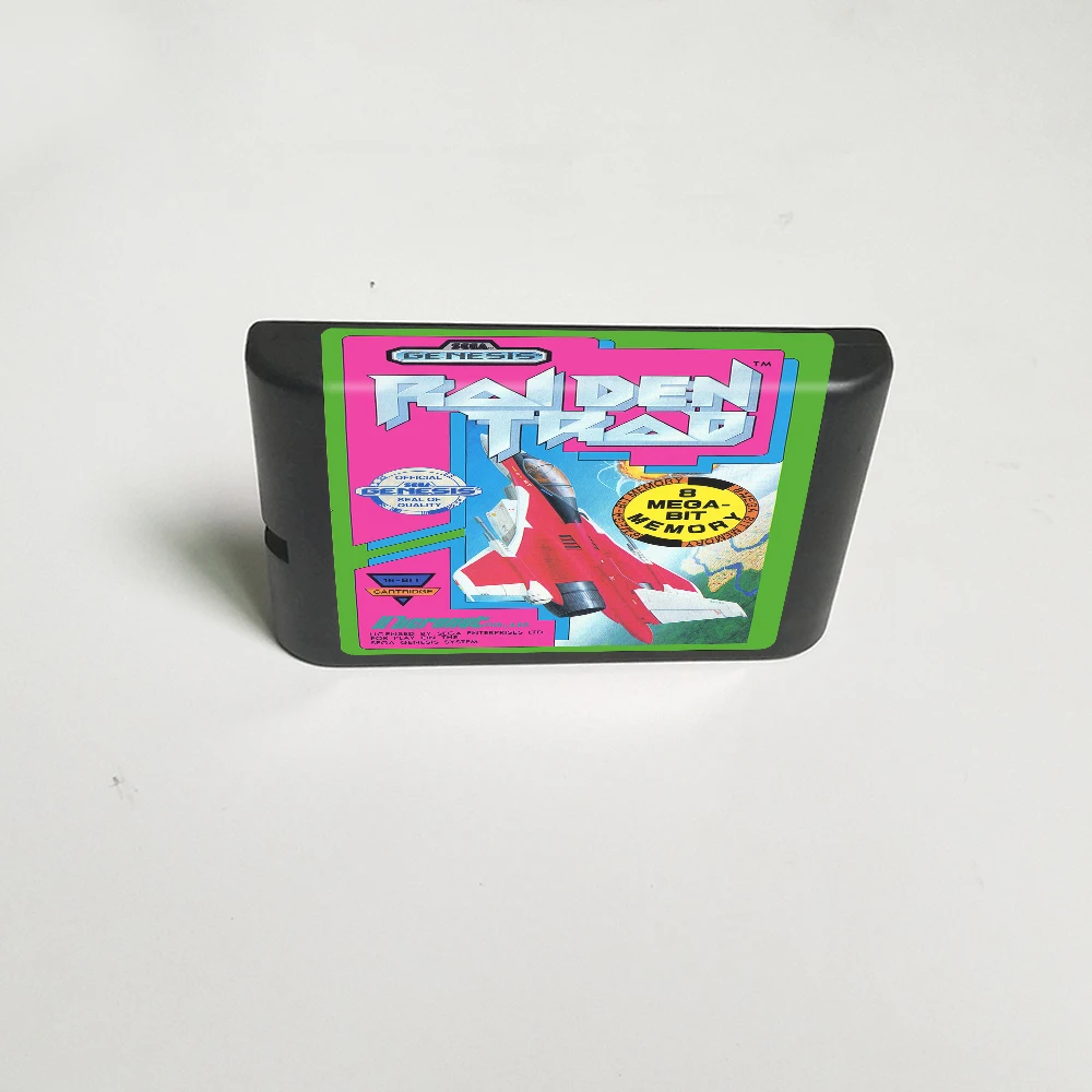 

Raiden традиц-16 бит MD карточная игра для Sega Megadrive игровой консоли картридж