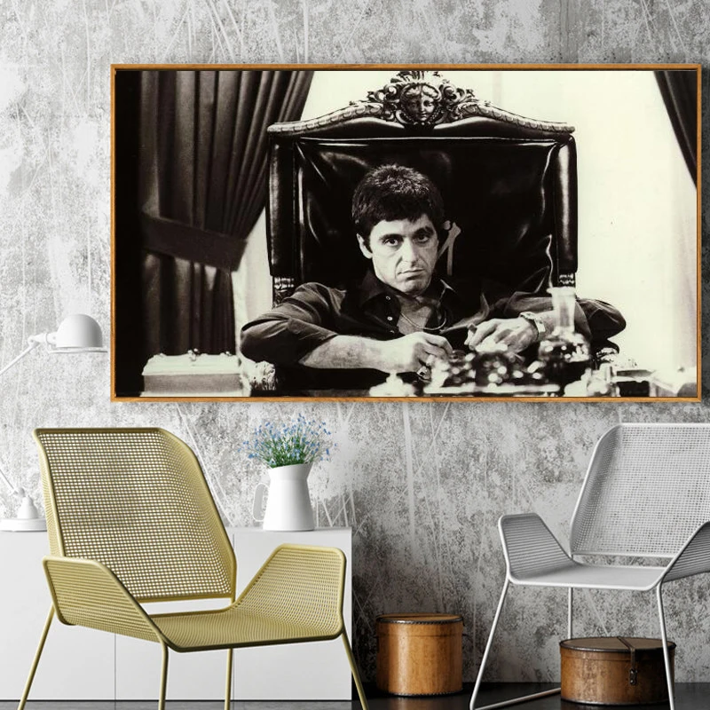 Художественная декоративная картина для портрета из фильма Картина на холсте