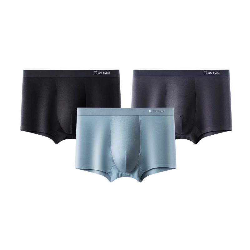 

Мужские Бесшовные графеновые антибактериальные боксеры, дышащие боксеры, шорты, нижнее белье для мужчин, мужские брифы