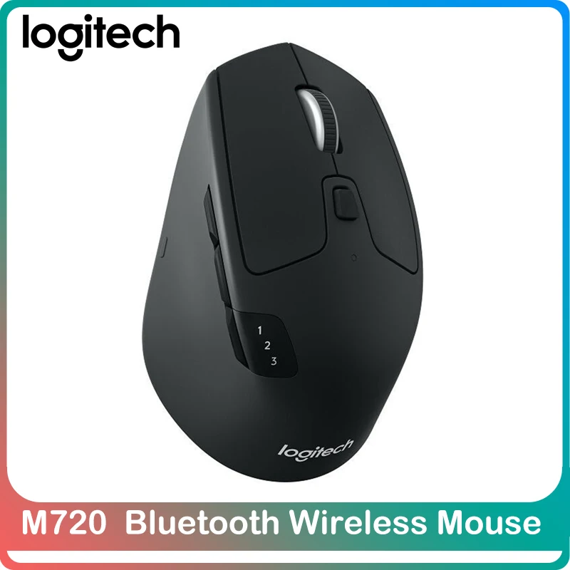 Беспроводная мышь Logitech M720 для триатлона многофункциональная игровая Bluetooth 2 4 ГГц