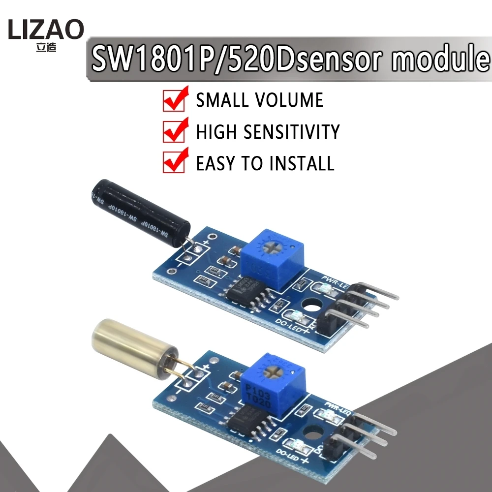 Tilt Sensor Module / Vibration Switch Microcontroller Electronic Building Blocks Smart Robot for arduino Diy Kit | Электронные