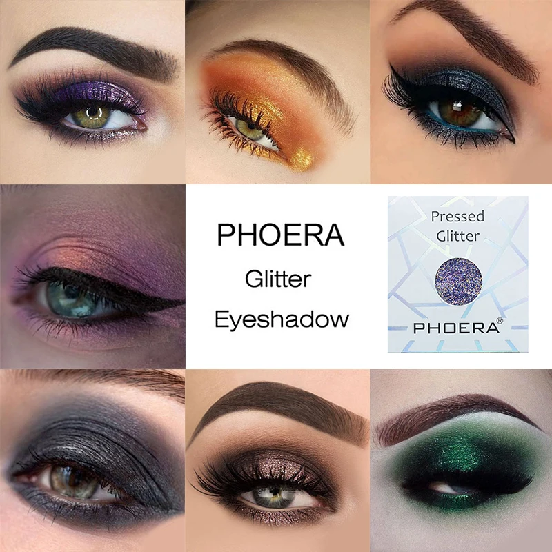 Горячие 12 цветов Тени с металлическим блеском тени для век мини