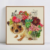 5d diy diamond painting animal kits full square round with ab drill embroidery mosaic picture decor home christmas gift