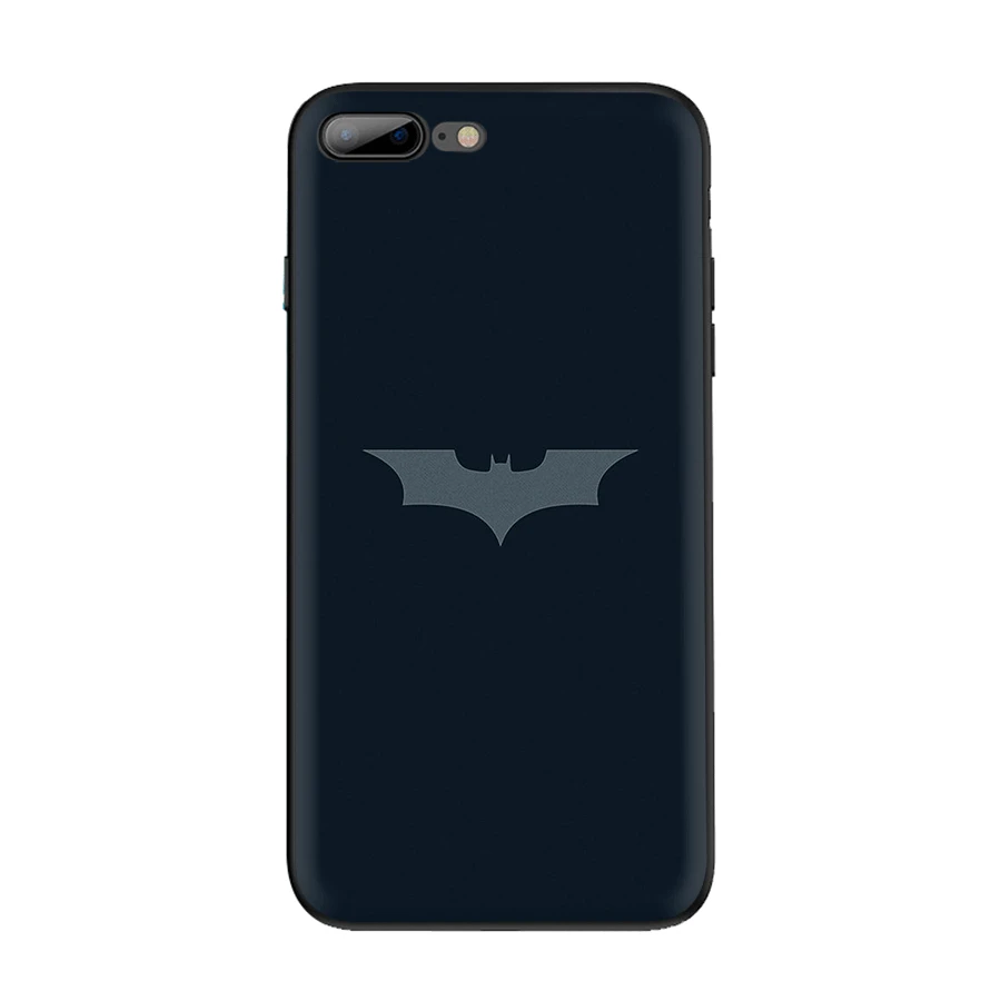 Чехол для мобильного телефона из ТПУ для iPhone 5 5S 6 6s 7 8 Plus X XR XS Max Shell с логотипом Marvel Бэтмен - Цвет: B9