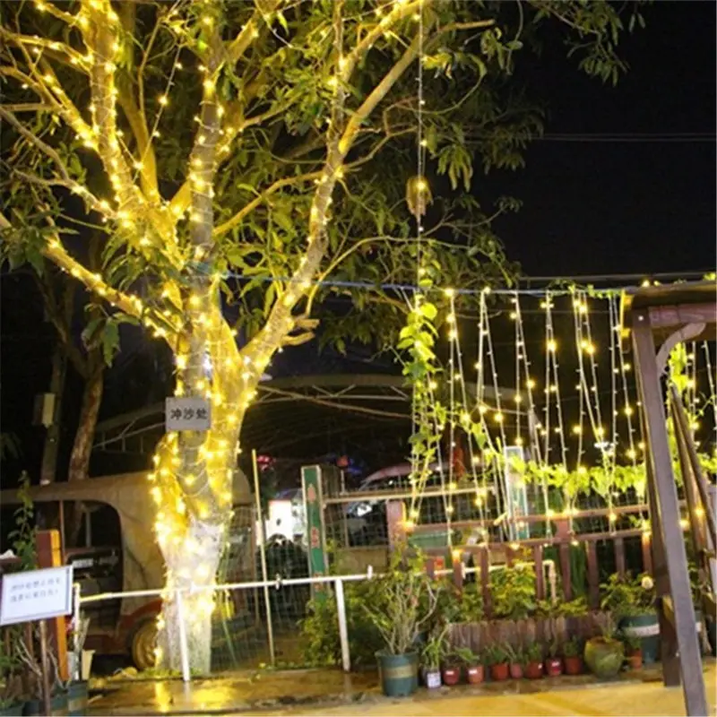 

3x1/3x2/3x3m LED Icicle String Lights Christmas Fairy Lights Garland Outdoor Home New Year Christmas Decorations for Home