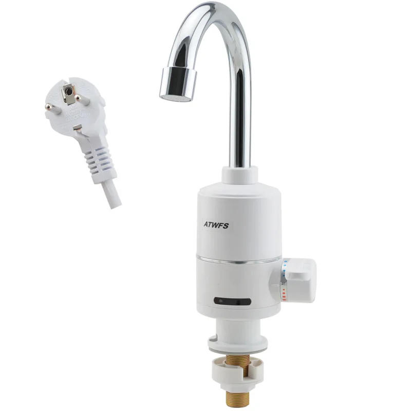 

Electric Instant Hot Water Heater , Water Faucet Tankless Kitchen Instantaneous Water Heater Tap Heating Flow