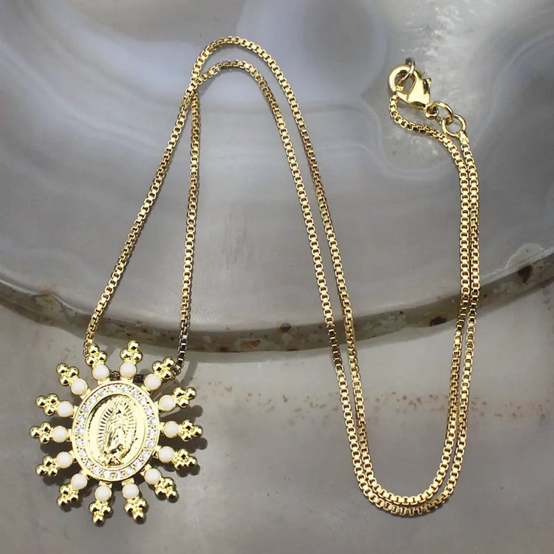 16 дюймов 10str/Лот Новый стиль cz колье ОСП плакировка золота кубического циркония