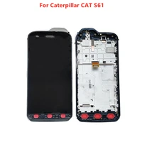 original for caterpillar cat s61 5 2 full lcd display with frame touch screen digitizer assembly gift tools