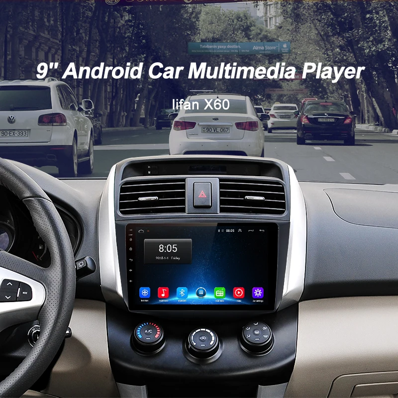 Junsun 2G+ 3 2G Android 8,1 для lifan x60 2012 2013- Авто 2 din Радио стерео плеер Bluetooth gps навигация нет 2din dvd