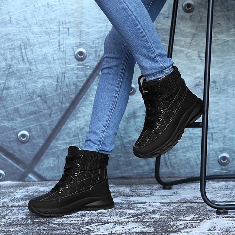

Women's Winter Boots New Casual Shoes Ankle Boots Non-Slip Snow Boots Woman Warm Cotton Footwear Outdoor Platform Boot Wholesale