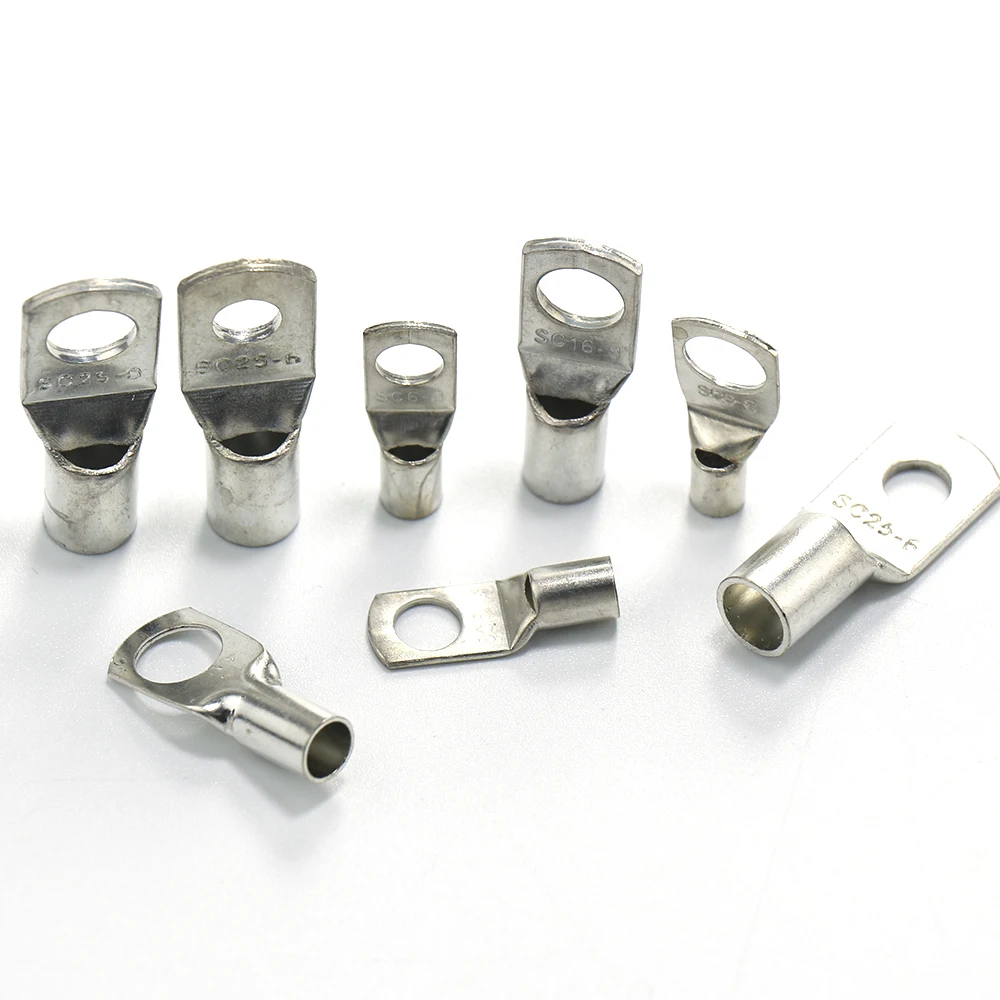 10 шт. с открытым носом отверстием для болта из луженой меди кабельные наконечники