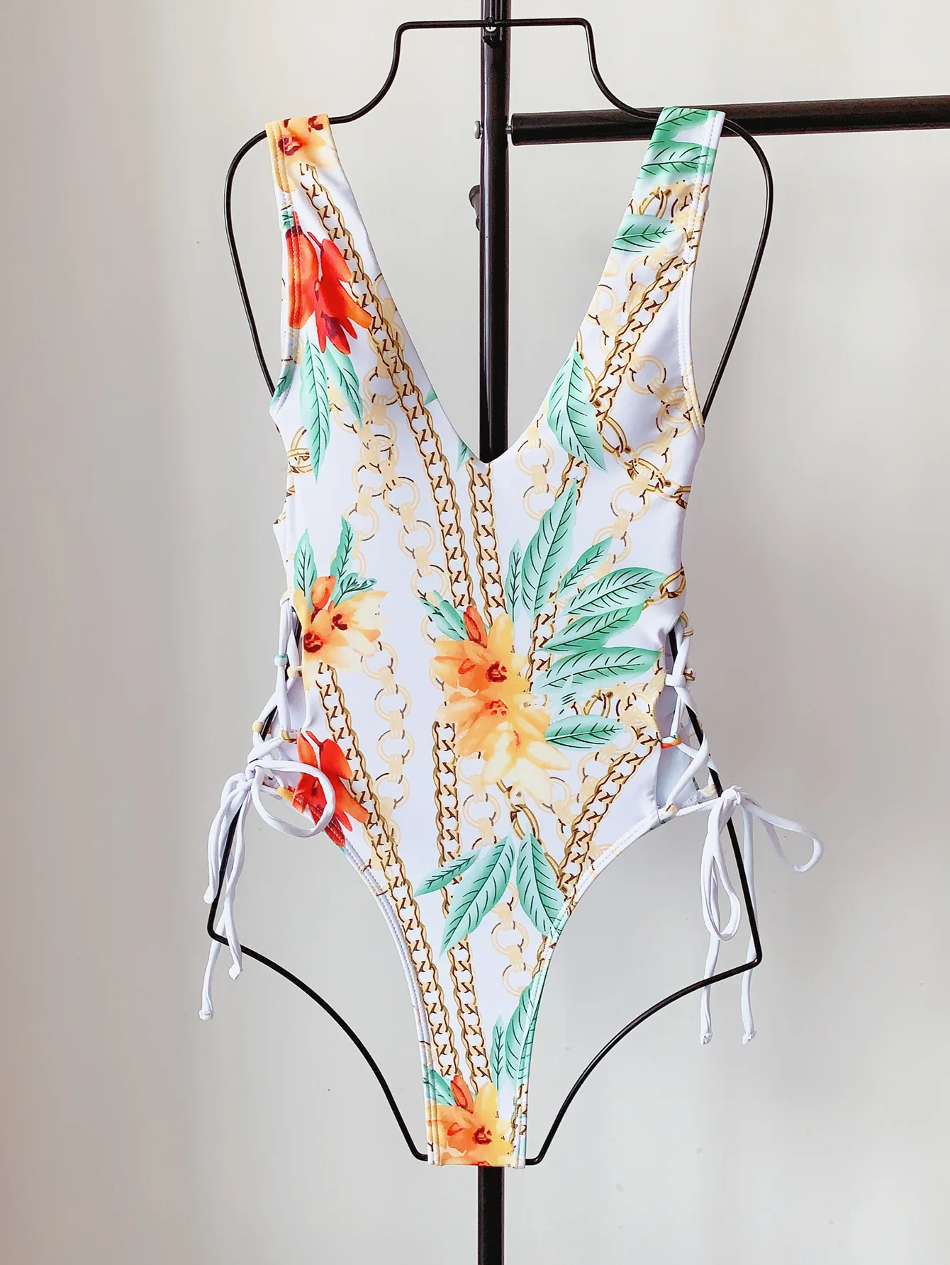 

Women Bikini Set one-piece plane Bikini stitch Swimwear Beachwear Bandage GoodSexy Sling Swimsuit Female Bathing Swimming Suit