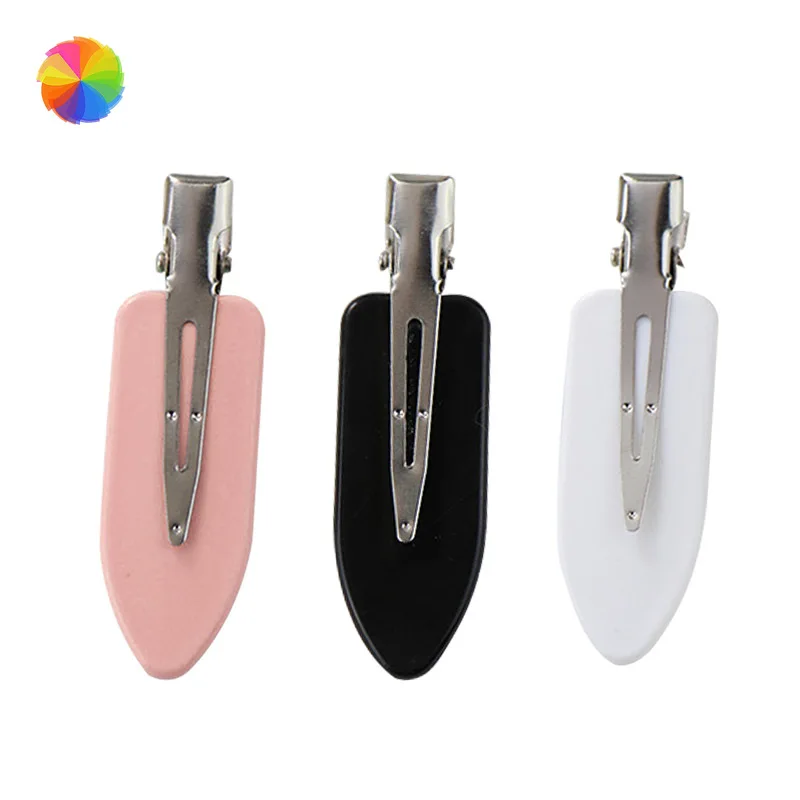 

Side Bangs Fix Fringe Barrette Makeup Hair Pins Fashion Seamless Hair Clip No Bend Duckbill Bangs Clip for Women Girls