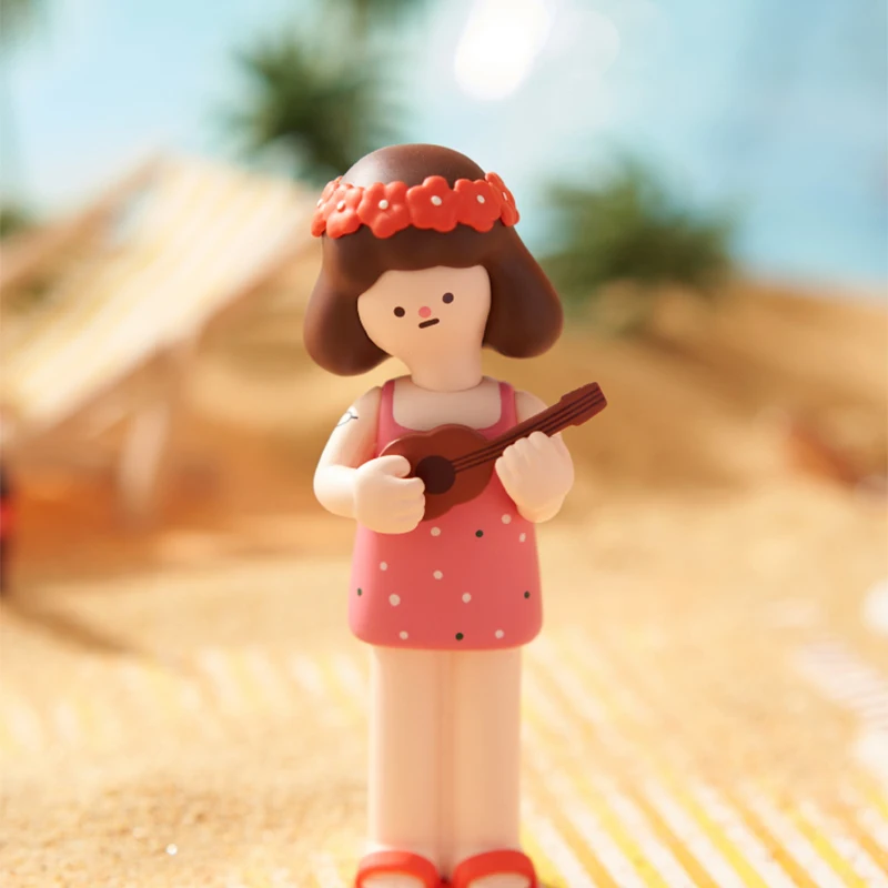 

KWONI Vacance Blind Box Figures Cute Cartoon Anime Figurine Toys Caja Ciega Surprise Bag Kawaii Model Home Decor Gift