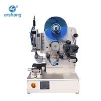 semi automatic high precision flat labeling machine for electronic products
