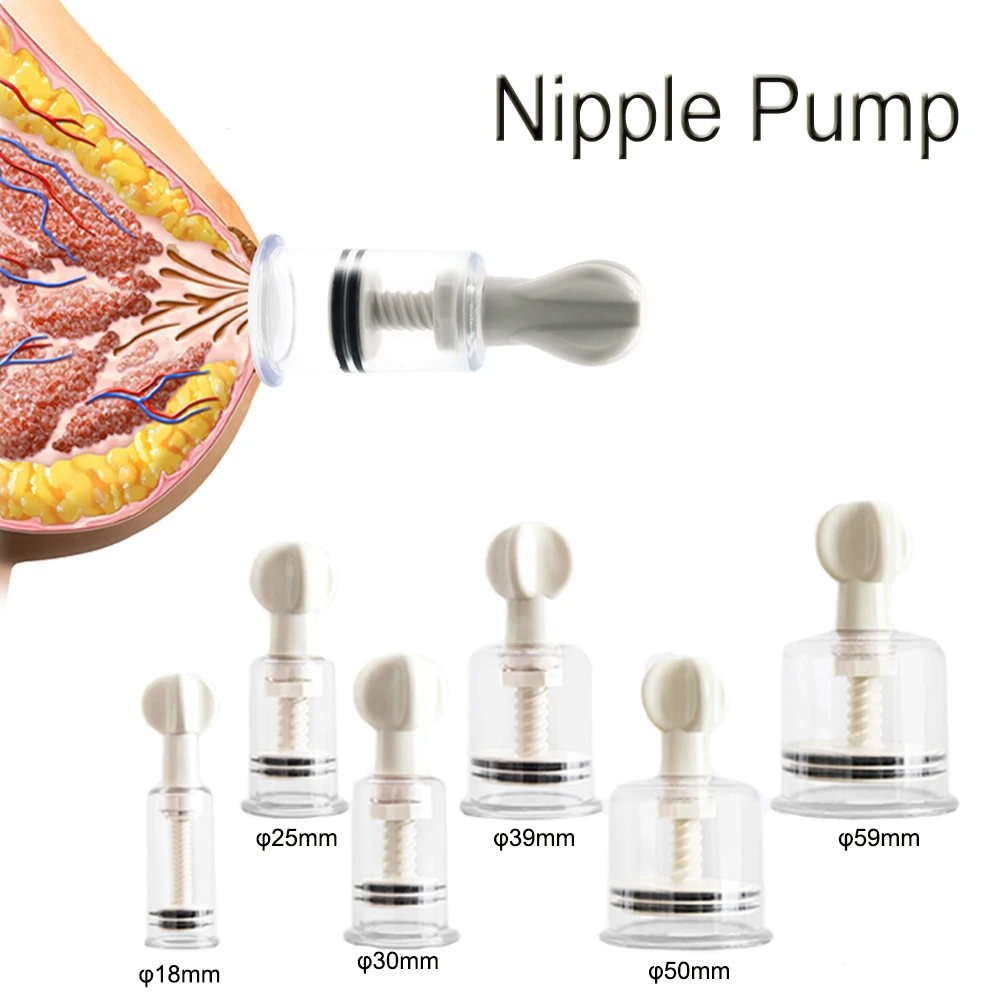 Ниппель насос присоски груди мастурбатор всасывания вакуумной присоской