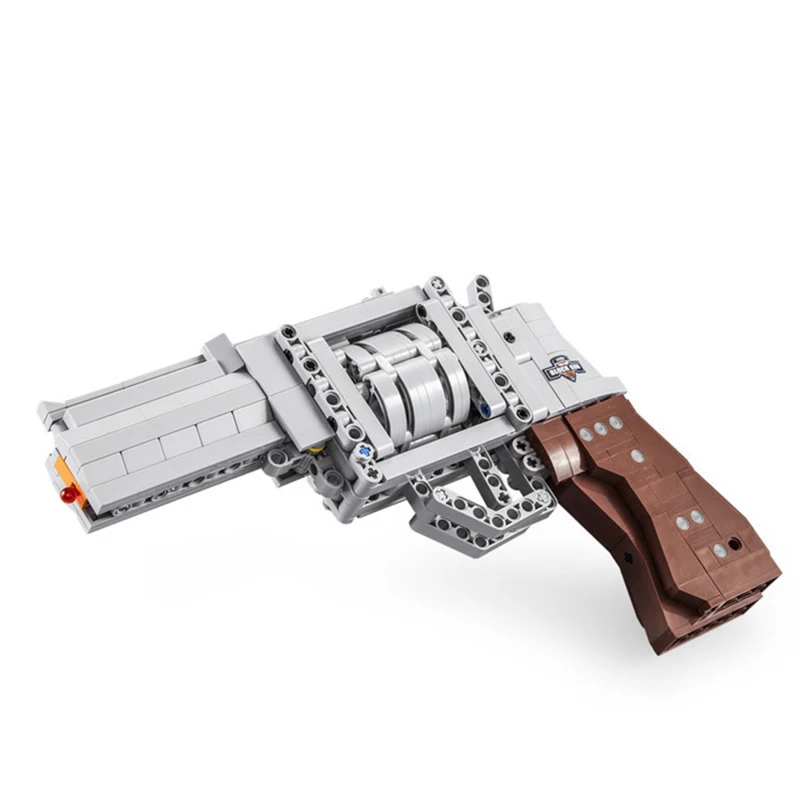 Конструктор ковбойский револьверный пистолет WW2 Shoting MOC 475 шт. | Игрушки и хобби